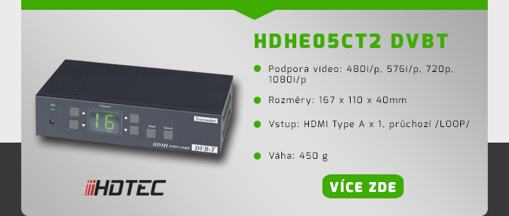 HDHE05CT2 DVBT modulátor