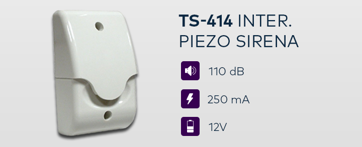 TS-414 Inter. piezo sirena