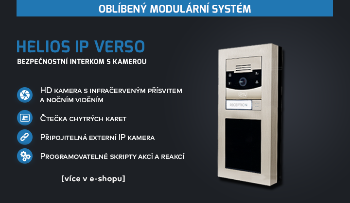 HELIOS IP Verso s kamerou