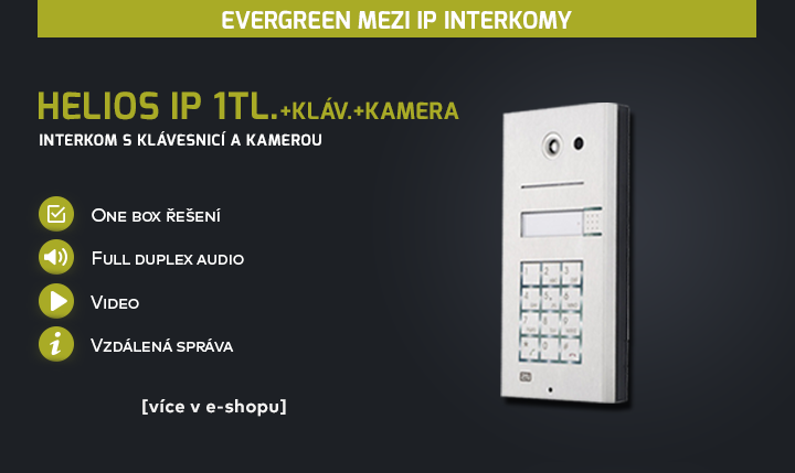 Helios IP 1tl.+kláv.+kamera