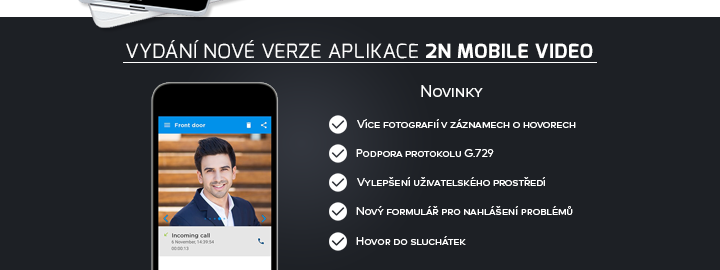 Nová verze 2N Mobile video
