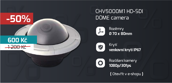 CHV5000M1 HD-SDI DOME camera
