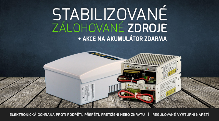 Stabilizované zálohované zdroje 