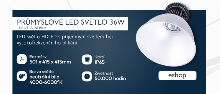 Průmyslové LED světlo