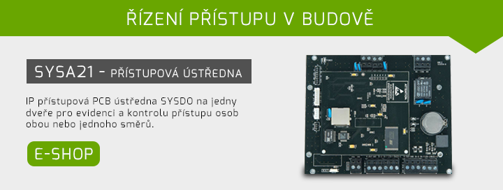 SYSA21 - přístupová ústředna