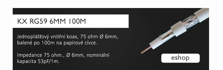 KX RG59 6mm 100m