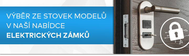 výběr ze stovek modelů v naší nabídce elektrických zámků