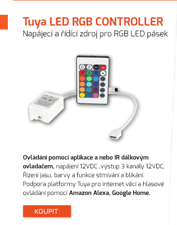 Napájecí a řídící zdroj pro RGB LED pásek