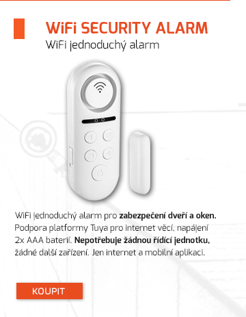 WiFi jednoduchý alarm 