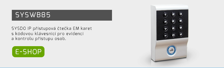 SYSWB85 IP RFID/PIN SYSDO