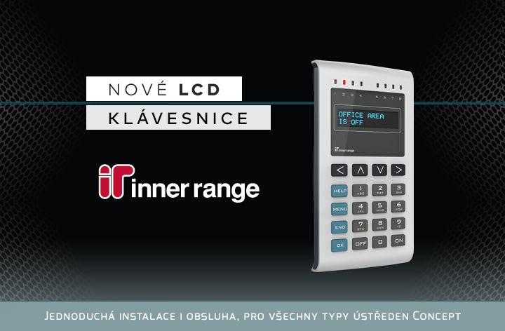    Nové LCD klávesnice IR EliteX