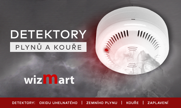    Detektory plynů a kouře   
