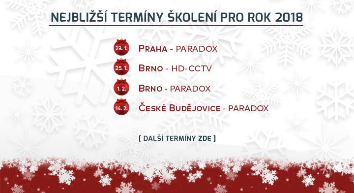|  Termíny školení  |
