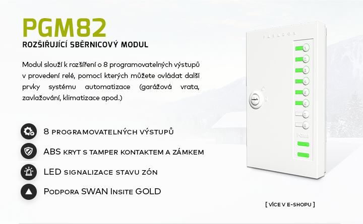 |  PGM82 - rozšiřující sběrnicový modul  |