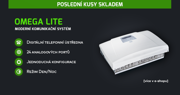 |  Moderní komunikační systém Omega Lite  |