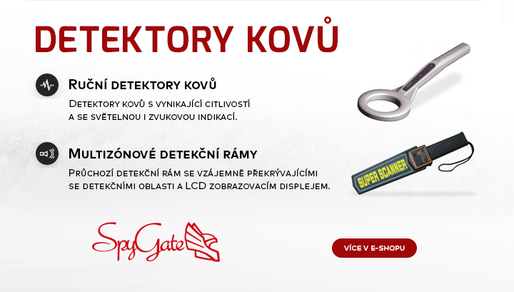 |  Detektory kovů  |