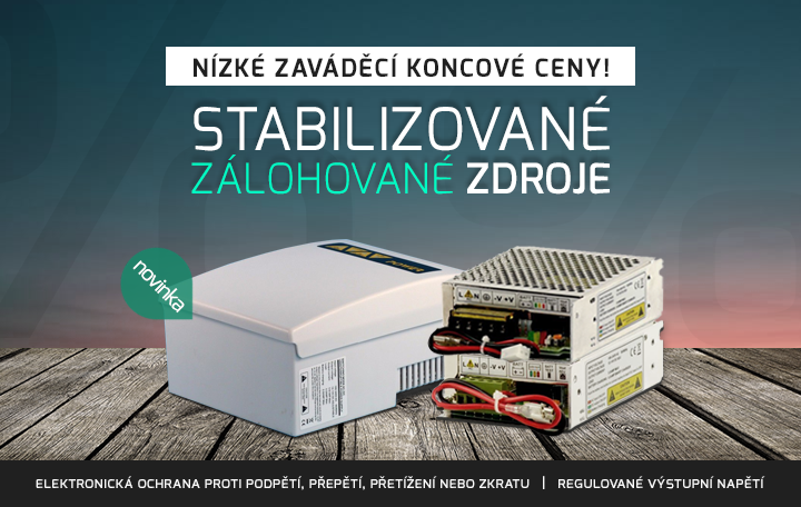 |  Nízké zaváděcí ceny stabilizovaných zdrojů  |