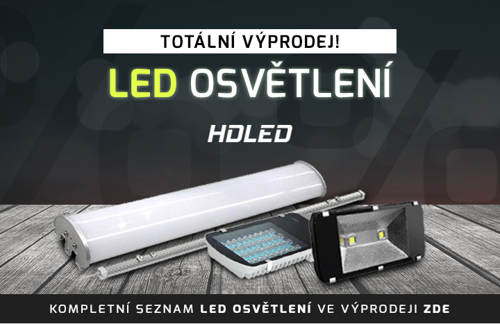 |  Totální výprodej LED osvětlení  |
