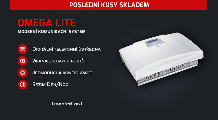 |  Omega Lite - moderní komunikační systém  |