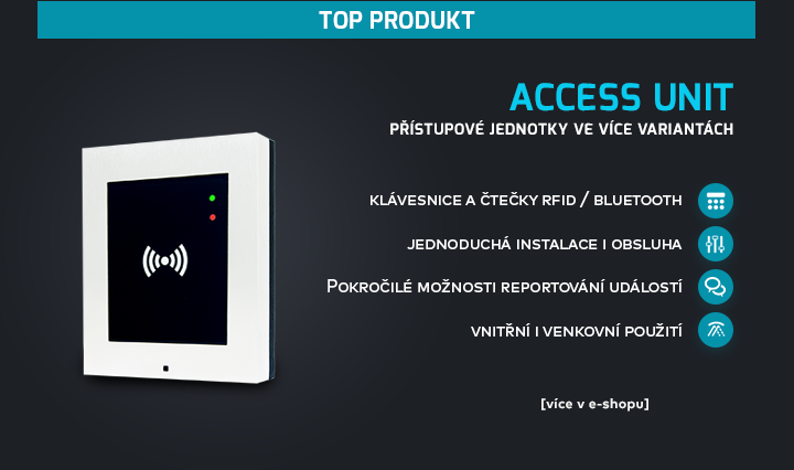 |  Access Unit - IP přístupové jednotky  |
