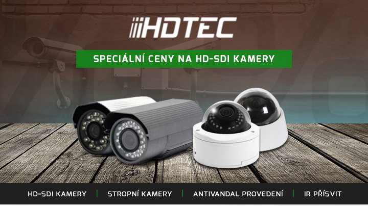 |  Speciální ceny na HD-SDI kamery  |