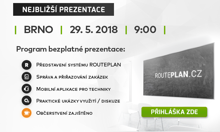 |  Bezplatná prezentace Brno - 29. 5. 2018  |