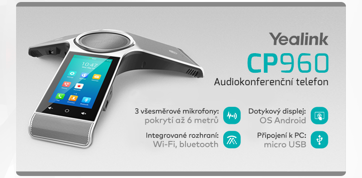 |  Audiokonferenční telefon CP960 |