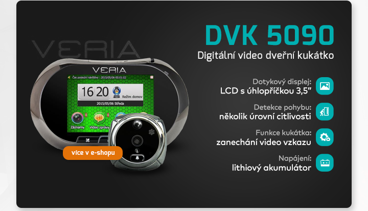 |  DVK 5090 - digitální video kukátko  |