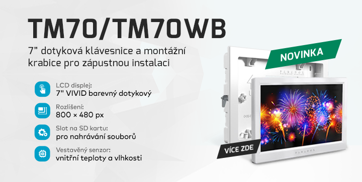 |  Klávesnice TM70 a box pro její instalaci  |