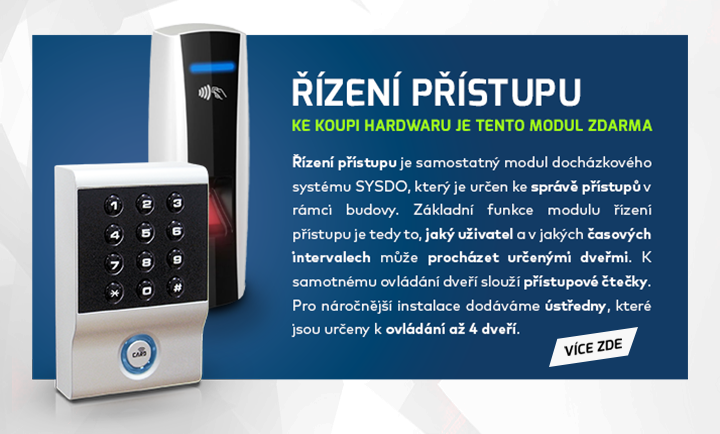 |  Řízení přístupu SYSDO  |